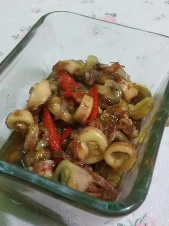 Langkah Gampang Membuat Resep  Tumis manis cumi asin yang Bikin Ngiler, Sempurna