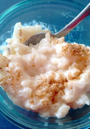A picture of Creamy Rice Pudding.