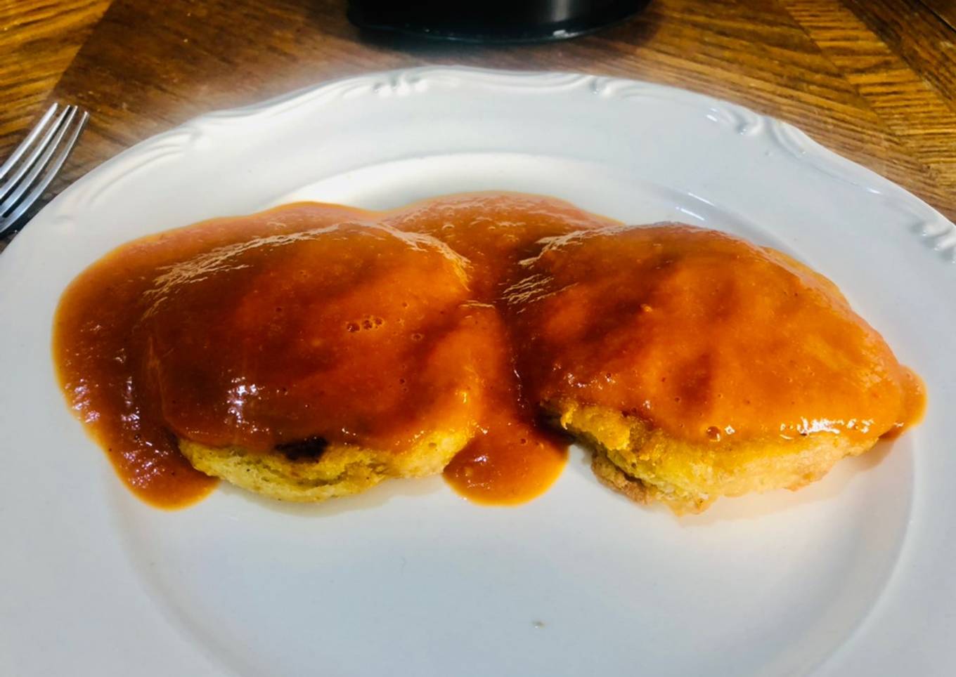 Tortitas de pollo y papa