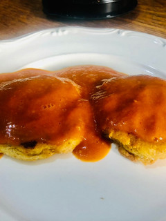 Una foto de Tortitas de pollo y papa