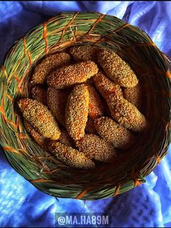 صورة لوصفة كعك السمسم