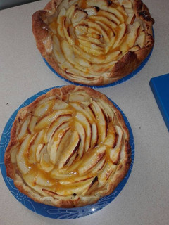 Una foto de Tarta de manzana