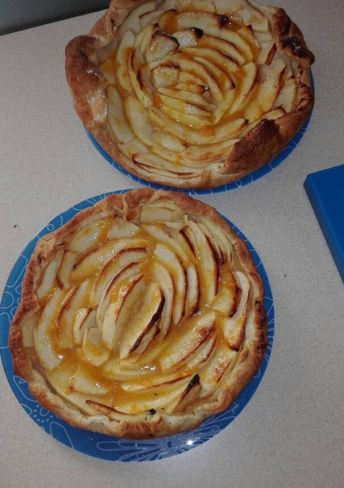 Una foto de Tarta de manzana