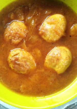 अंडे की सब्जी (Ande ki sabzi recipe in Hindi) रेसिपी मुख्य फोटो