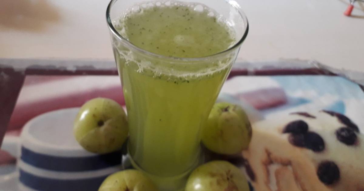 Bharati Lakhataria દ્વારા રેસીપી આમળાનું જ્યુસ(Amla Juice Recipe in