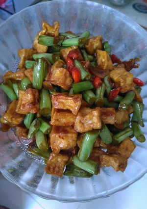 Foto resep Tumis Buncis Tahu Simpel