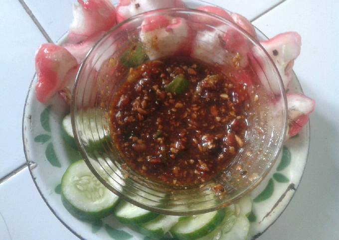 Bumbu Rujak Kacang Simpel