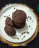 Eggless Choco Chips Cookies