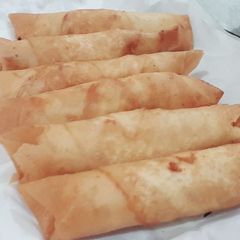 A picture of Chicken rolls.