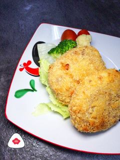 Foto resep Perkedel Kentang Jepang rasa Sukiyaki (Japanese Sukiyaki flavored Potato Cake) すき焼きコロッケ