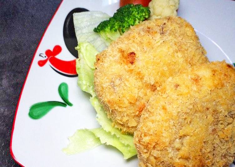 Langkah Mudah untuk Menyiapkan Perkedel Kentang Jepang rasa Sukiyaki (Japanese Sukiyaki flavored Potato Cake) すき焼きコロッケ Anti Gagal