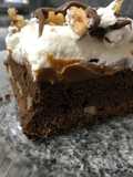 Torta de brownie express❤ #Marquise