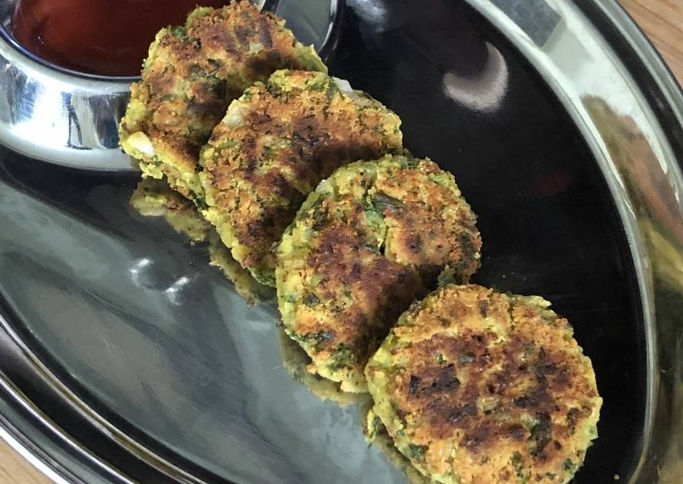 Chickpea tikki