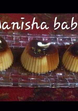 A picture of Caramel custard pudding.