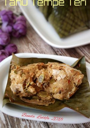 Foto resep 3. botok tahu tempe teri