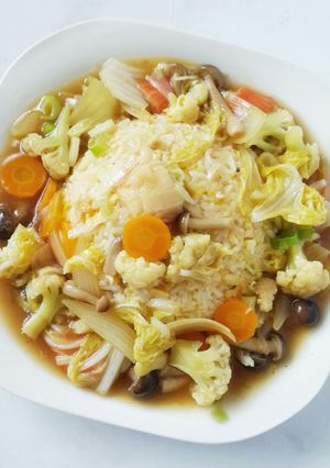 Foto resep Nasi Cap Cay