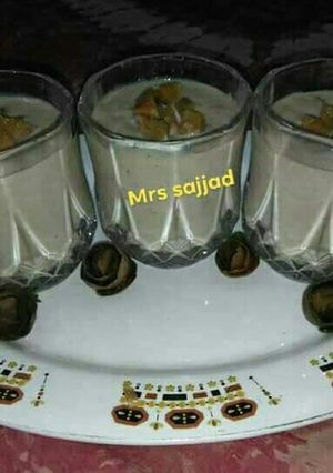 A picture of Chikoo Bnana Date Smoothie #GarmionKMashroobat#3WeeksChallenge.