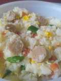 Nasi goreng Blue Band