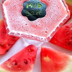 A picture of Watermelon tang juice 🍋🍉🥭.