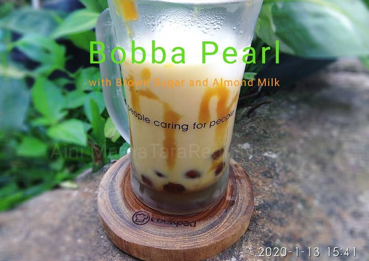 Resep Bobba (Bubble) Pearl with Palm Sugar and Almond Milk, Menggugah Selera