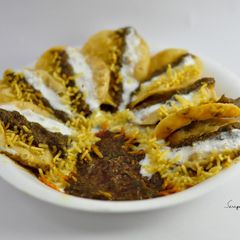 A picture of Pan fried papdi.