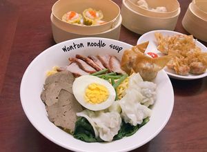 Hình của món Mỳ vằn thắn.