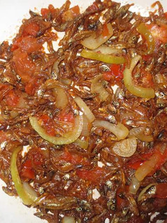 A picture of Fried Omena.