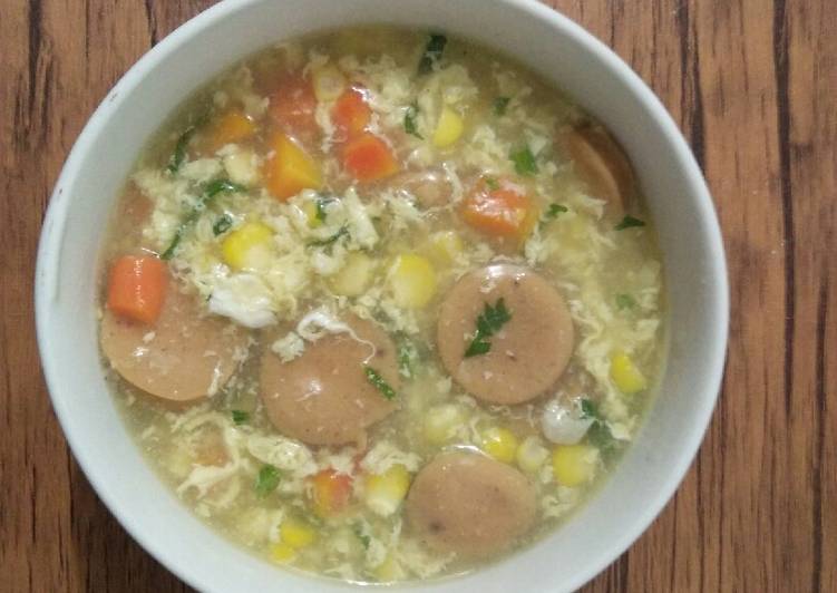 Recipe: Yummy Sop Jagung Sosis