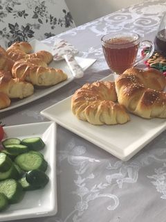 صورة لوصفة فطاير الهلال ay 🌒 çöreği