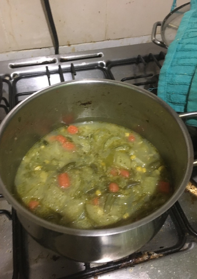 Una foto de Sopa de verdura