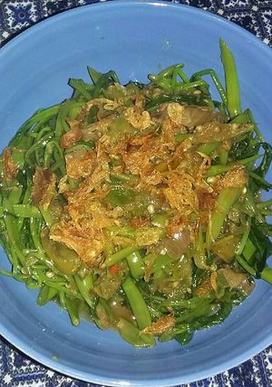 Foto resep Kangkung terasi super pedas