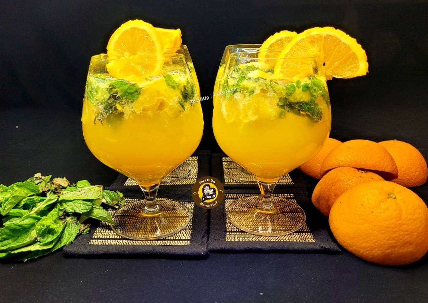 Orange Mint Mojito