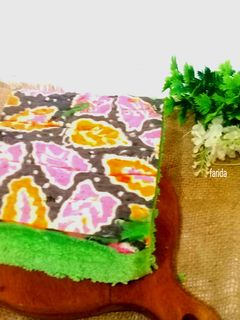 Foto resep Bolu Batik Pandan Kukus