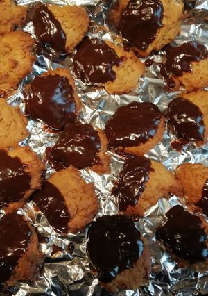 Gesztenyés keksz recept fotója