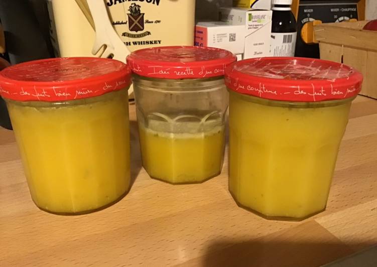 Lemon curd aux deux citrons