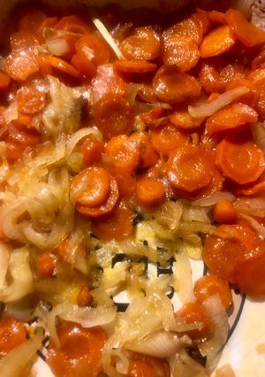 Una foto de Zanahorias acarameladas