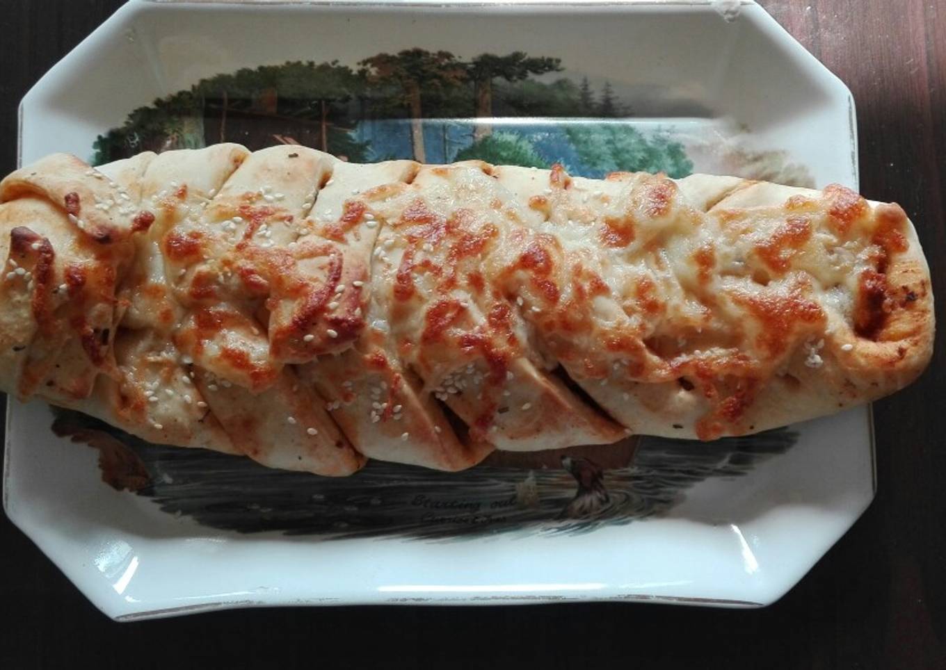 Chicken Braided Bread