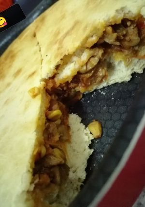 صورة لوصفة فطيرة الدجاج 😍