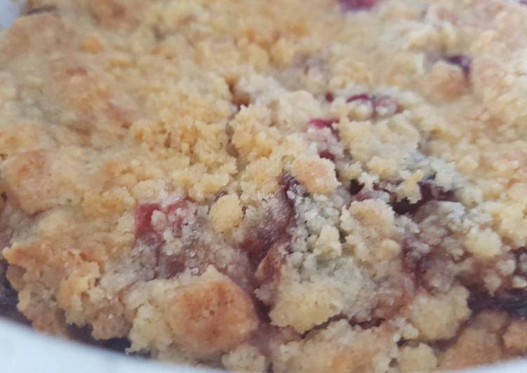 Recette De Crumble de quetsch