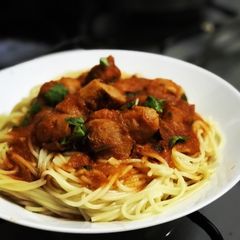 A picture of Sausage casserole.