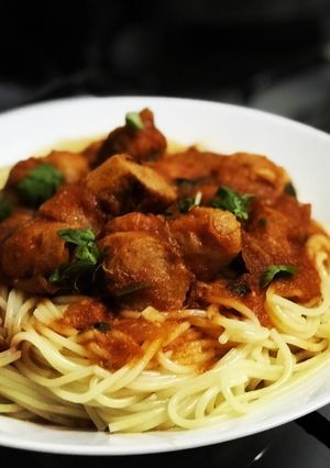 A picture of Sausage casserole.