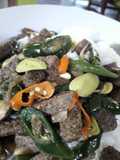 Oseng dage/dages cabai ijo