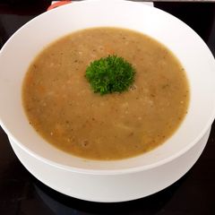 A picture of My Barley & Veg Soup 💜.