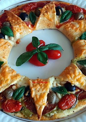 Foto resep Star Ring Pizza