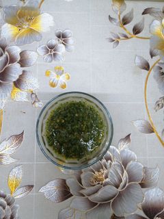 صورة لوصفة صلصة المشاوي الحارة 😋🌶️