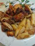 Lemon Chicken with Potatoes in the Oven by Antonis