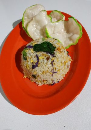 Foto resep Nasi goreng jawa sayur organik