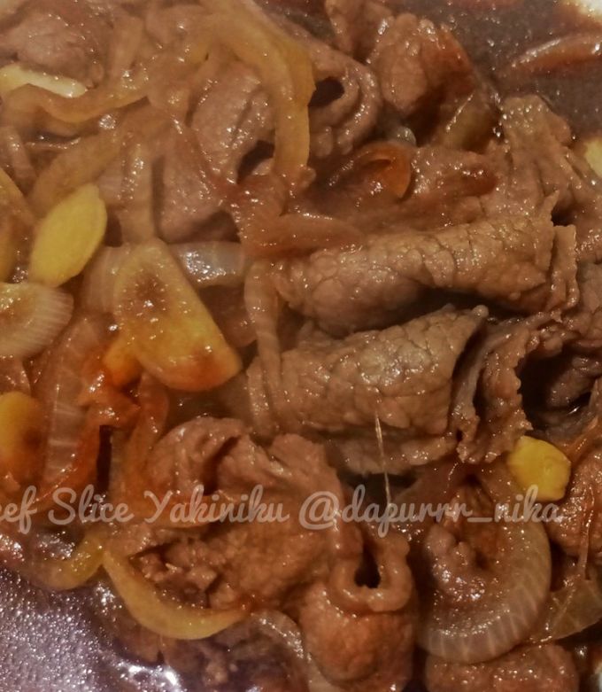 Foto resep Beef slice Yakiniku