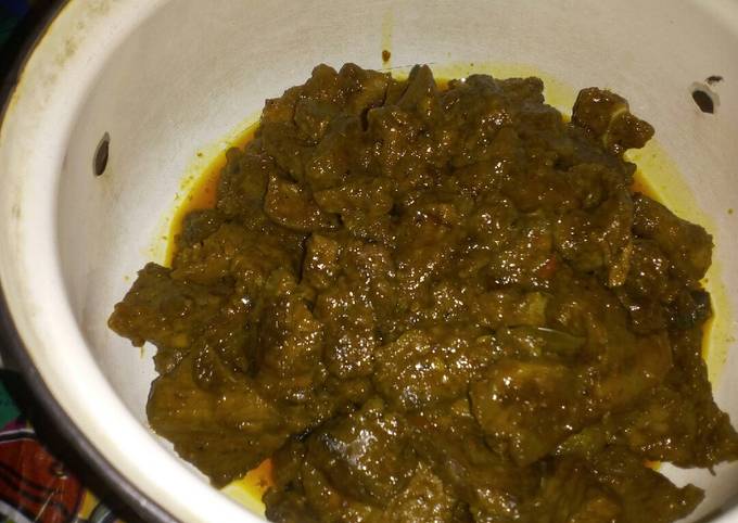 Rendang sapi daging kurban