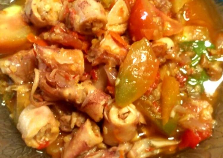 Resep Cumi seuhaaahhh, Bikin Ngiler